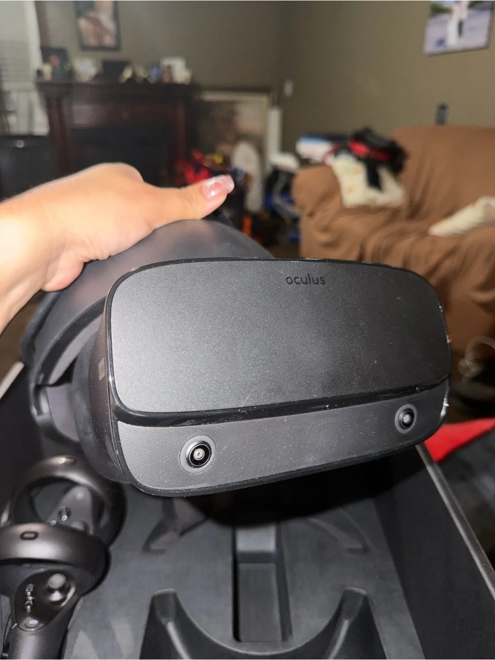 Oculus rift headset